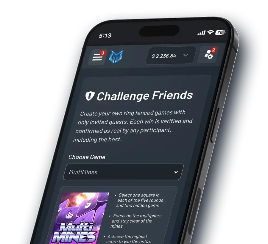 CHALLENGE FRIENDS